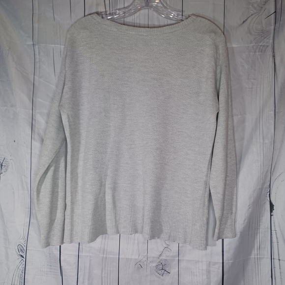 American Eagle Light Gray Sweater - Picture 8 of 14